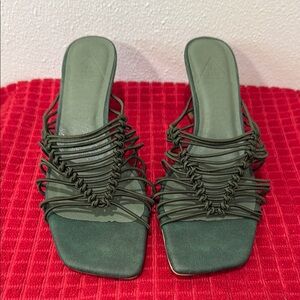 Sol Sana St. Sana Ballina Mule in Emerald size 38.